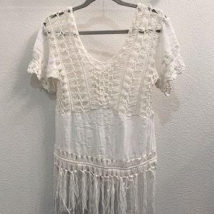 Boho Swim Top Cover-Up